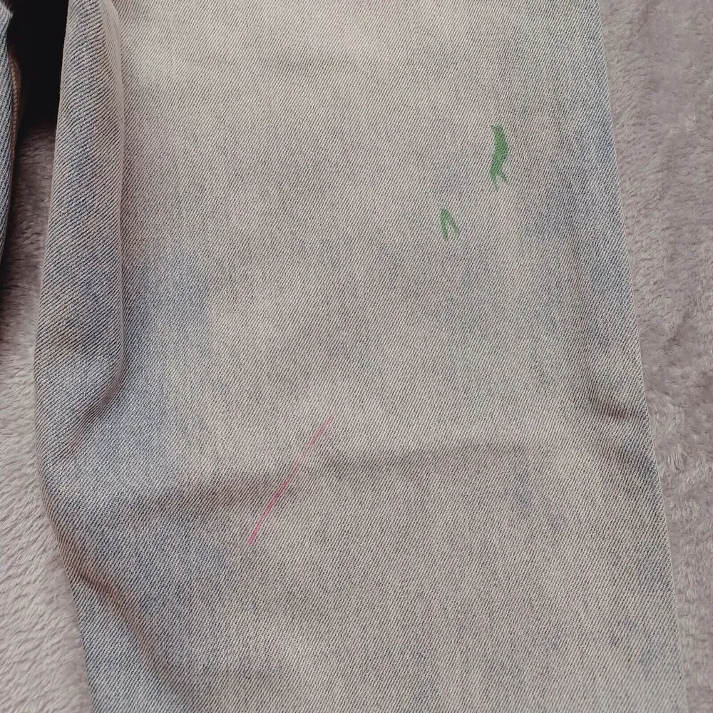Levi’s 550 ‘92 Men's Relaxed Taper Fit Jeans With Paintmark Details Size 32x30